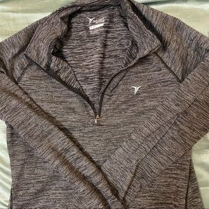 old navy activewear zip-up top